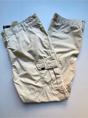 Timberland Bayfield Straight Leg Pants Cream Off-White Men's Size 40